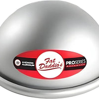 Fat Daddio's - 4" X 2" Anodized Aluminum Hemisphere Baking Pan - PHA-4