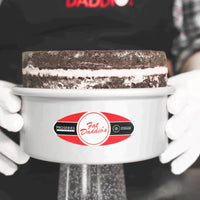 Fat Daddio's - 4" x 3" Aluminum Anodized Round Removable Bottom Baking Pan - PCC-43