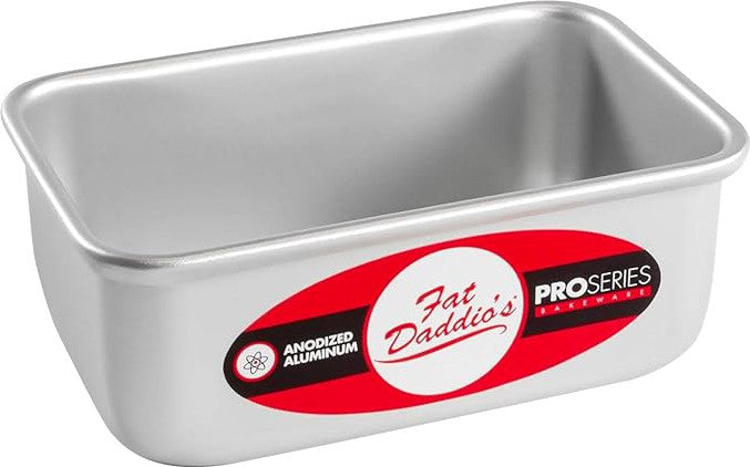 Fat Daddio's - 4.87" X 2.75" X 2" Aluminum Oblong Anodized Bread Pan - BP-5639