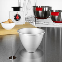 Fat Daddio's - 5" Anodized Aluminum Dolly Varden Doll Cake Pan - PDV-05 - DISCONTINUED