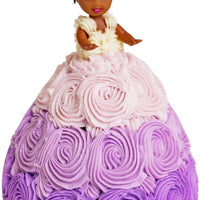 Fat Daddio's - 5" Anodized Aluminum Dolly Varden Doll Cake Pan - PDV-05 - DISCONTINUED