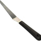 Fat Daddio's - 5" Stainless Steel Angled Icing Spatula with Tapered Point - SPAT-TPROS