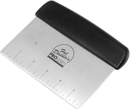 Fat Daddio's - 5" x 7" Stainless Steel Wide Bench Scraper - BS-57