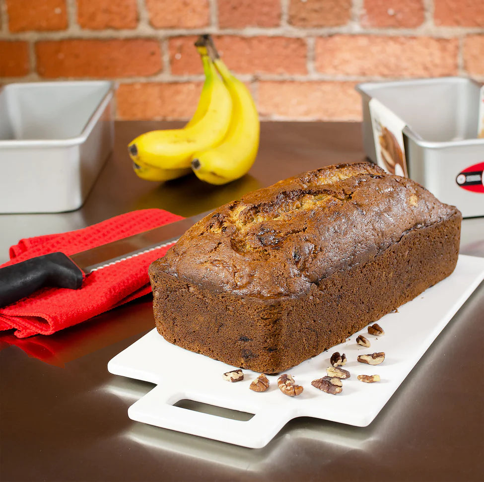 Fat Daddio's - 5.5" X 3.4" X 2.25" Aluminum Anodized Oblong Bread Pan - BP-5640