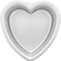 Fat Daddio's - 6" x 3" Aluminum Anodized Heart Cake Pan - PHT-63