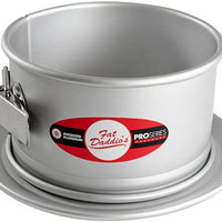 Fat Daddio's - 6" x 3" Aluminum Anodized Round Springform Cake Pans - PSF-63