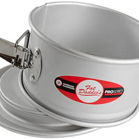 Fat Daddio's - 6" x 3" Aluminum Anodized Round Springform Cake Pans - PSF-63