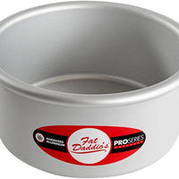Fat Daddio's - 6" x 3" Anodized Aluminum Round Cake Pan - PRD-63
