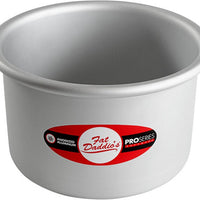 Fat Daddio's - 6" x 4" Anodized Aluminum Round Cake Pan - PRD-64