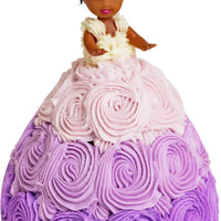 Fat Daddio's - 7" Anodized Aluminum Dolly Varden Doll Cake Pan - PDV-07