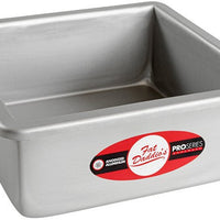 Fat Daddio's - 7" x 7" x 3" Anodized Aluminum Square Cake Pan - PSQ-773