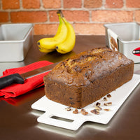 Fat Daddio's - 7.7" X 3.75" X 2.5" Aluminum Anodized Bread Pan, Pack of 2 Piece - BP-SET