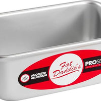 Fat Daddio's - 7.7" X 3.75" X 2.5" Aluminum Oblong Anodized Bread Pan - BP-5642