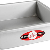 Fat Daddio's - 9" x 9" x 3" Anodized Aluminum Square Cheesecake Pans - PSQCC-993