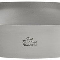 Fat Daddio's - Pro Series 10" x 2" Stainless Steel Round Cake & Pastry Rings - SSRD-1020