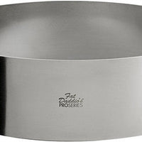 Fat Daddio's - Pro Series 10" x 3" Stainless Steel Round Cake & Pastry Rings - SSRD-1030