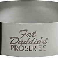 Fat Daddio's - Pro Series 2.5" x 0.75" Stainless Steel Round Cake & Pastry Rings - SSRD-2575