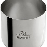 Fat Daddio's - Pro Series 2.75" x 2.3" Stainless Steel Round Cake & Pastry Rings - SSRD-2752375