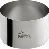 Fat Daddio's - Pro Series 3.5" x 2" Stainless Steel Round Cake & Pastry Rings - SSRD-3520