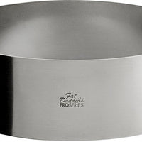 Fat Daddio's - Pro Series 9" x 3" Stainless Steel Round Cake & Pastry Rings - SSRD-9030