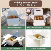 Fc Meyer Packaging - MeyerBarn Take Out Cartons with Handle, 100/cs - STOCW-0010