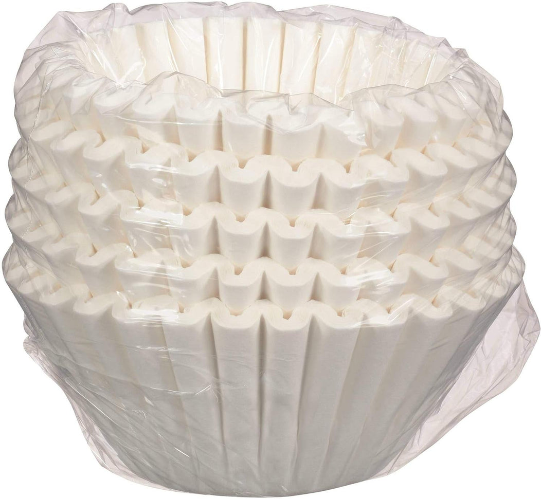 Fetco - 13" x 5" Coffee Basket Funnel Paper Filter, Pack of 500 - F00200000
