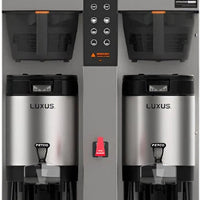 Fetco - 1.5 Gal Extractor Metal BB Plus Double Automatic Thermal Server Coffee Brewer with Max Amp Draw 25.5 & 22.2 - E1252US-UB230-MM110 (Special Order Item, ETA 3-4 Weeks)