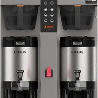 Fetco - 1.5 Gal Extractor Metal BB Plus Double Automatic Thermal Server Coffee Brewer with Max Amp Draw 42.2 & 36.6 - E1252US-UB250-MM110 (Special Order Item, ETA 3-4 Weeks)