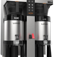 Fetco - 1.5 Gal Extractor Plastic BB Plus Double Automatic Thermal Server Coffee Brewer with Max Amp Draw 25.5 & 22.2 - E1252US-UB230-PM110 (Special Order Item, ETA 3-4 Weeks)
