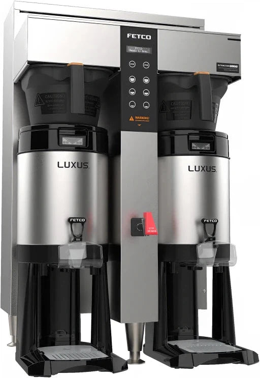 Fetco - 2 Gal Extractor Plastic BB Plus Double Automatic Thermal Server Coffee Brewer with Max Amp Draw 25.5 & 22.2 - E1253US-UB230-PM110 (Special Order Item, ETA 3-4 Weeks)