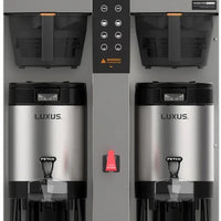 Fetco - 2 Gal Extractor Plastic BB Plus Double Automatic Thermal Server Coffee Brewer with Max Amp Draw 42.2 & 36.6 - E1253US-UB250-PM110 (Special Order Item, ETA 3-4 Weeks)