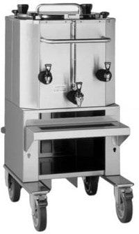 Fetco - 24 Gal Stainless Steel Thermal Dispenser with Mobile Cart - D022 (Special Order Item, ETA 3-4 Weeks)