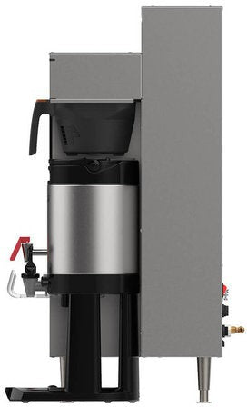 Fetco - 26.25" 208-240V Extractor Plus Plastic BB Double Automatic Thermal Server Coffee Brewer - E1242US-1B230-PM010 (Special Order Item, ETA 3-4 Weeks)