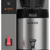 Fetco - 26.25" 208-240V Extractor Plus Plastic BB Single Automatic Thermal Server Coffee Brewer - E1241US-1X117-PM011 (Special Order Item, ETA 3-4 Weeks)