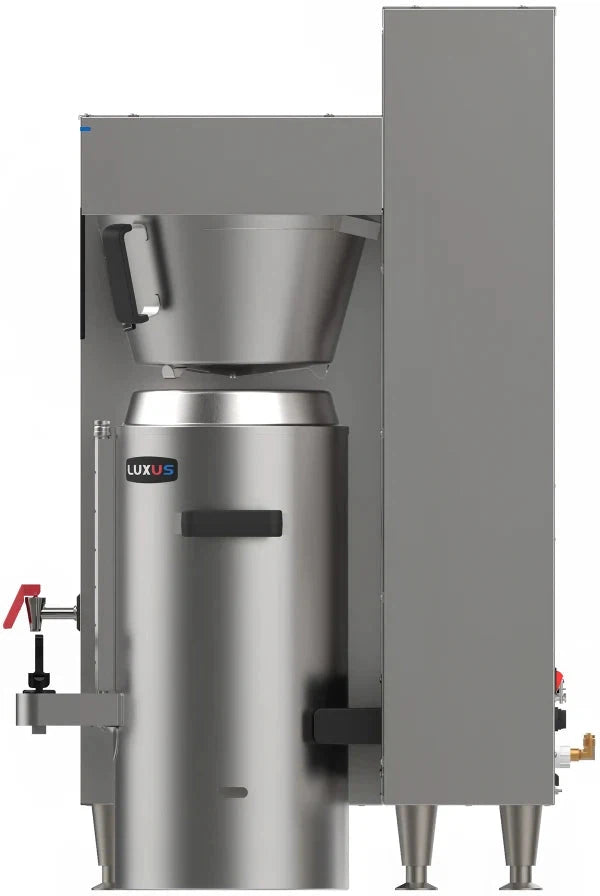 Fetco - 3 Gal Extractor Metal BB Plus Double Automatic Thermal Server Coffee Brewer with Max Amp Draw 25.5 & 22.2 - E1261US-UB230-MM110 (Special Order Item, ETA 3-4 Weeks)