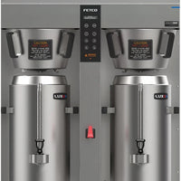 Fetco - 3 Gal Extractor Metal BB Plus Double Automatic Thermal Server Coffee Brewer with Max Amp Draw 29.4 - E1262US-3B340-MM110 (Special Order Item, ETA 3-4 Weeks)