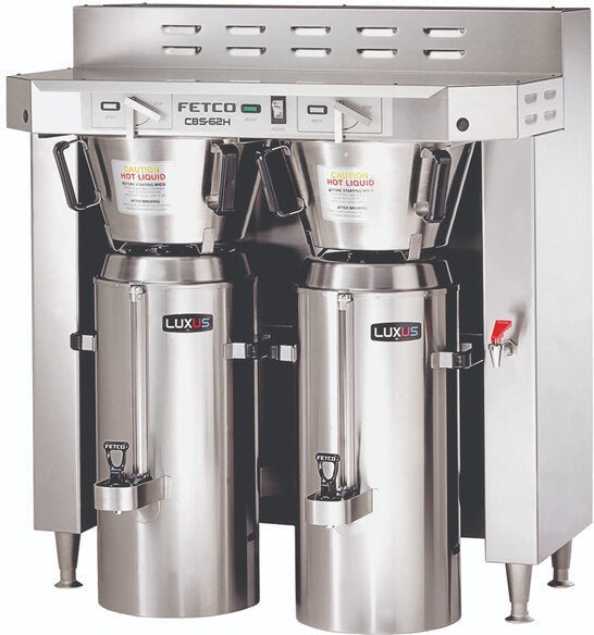 Fetco - 3 Gal Handle Operated Double Automatic Thermal Server Coffee Brewer with Max Amp Draw 58.5 - C62066 (Special Order Item, ETA 3-4 Weeks)