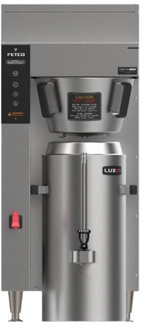 Fetco - 41.4" 208-240V Metal BB Single Automatic Thermal Server Coffee Brewer - E2261US-UB230-MA110 (Special Order Item, ETA 3-4 Weeks)