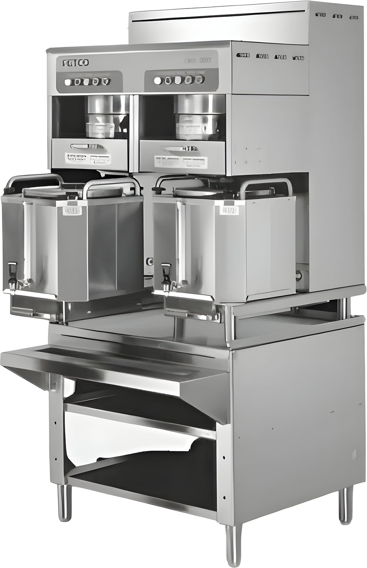 Fetco - 6 Gal Handle Operated Double Countertop Automatic Thermal Server Coffee Brewer with Max Amp Draw 73.6 - C72027 (Special Order Item, ETA 3-4 Weeks)