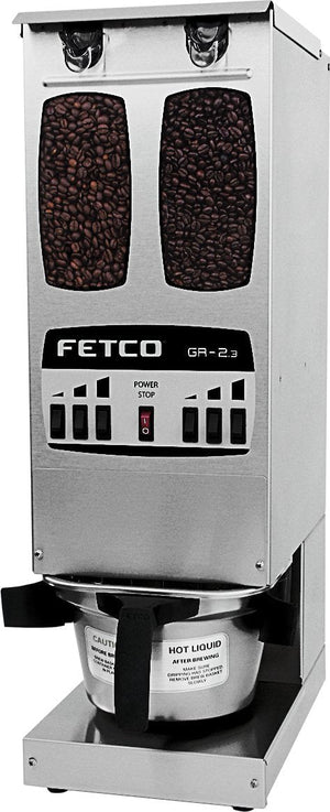 Fetco - Dual Hopper Coffee Grinder 6 Batch Buttons - GR-2.3