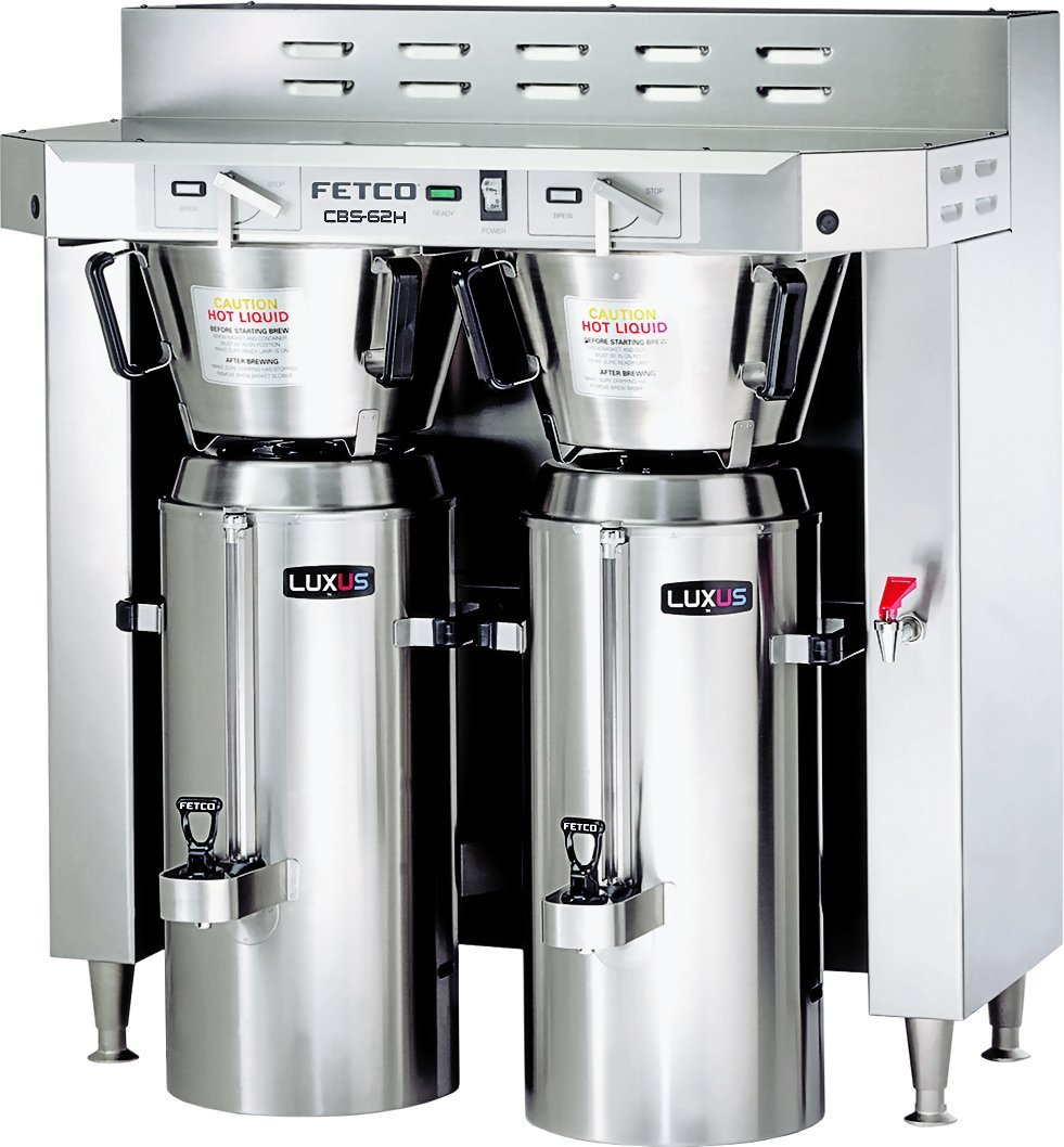 Fetco - Handle-Operated Dual Station Coffee Brewer 3 x 4 kW (120/208-240V) - CBS-62H-31 (Special Order Item, ETA 3-4 Weeks)