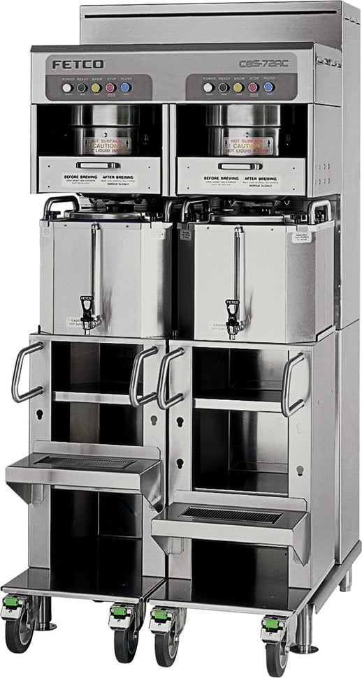 Fetco - High Volume Dual Station Coffee Brewing System 2 x (3x5) kW (120/208-240V) - CBS-72AC (Special Order Item, ETA 3-4 Weeks)
