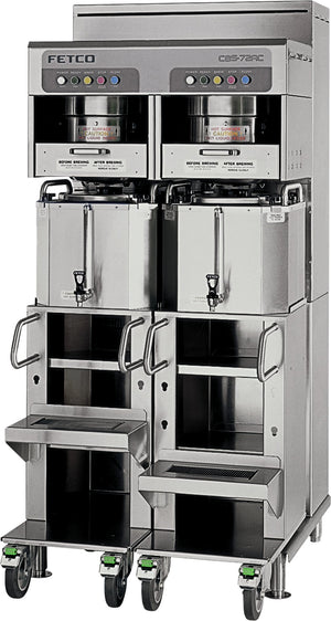 Fetco - High Volume Dual Station Coffee Brewing System 2 x (3x5) kW (120/208-240V) - CBS-72AC