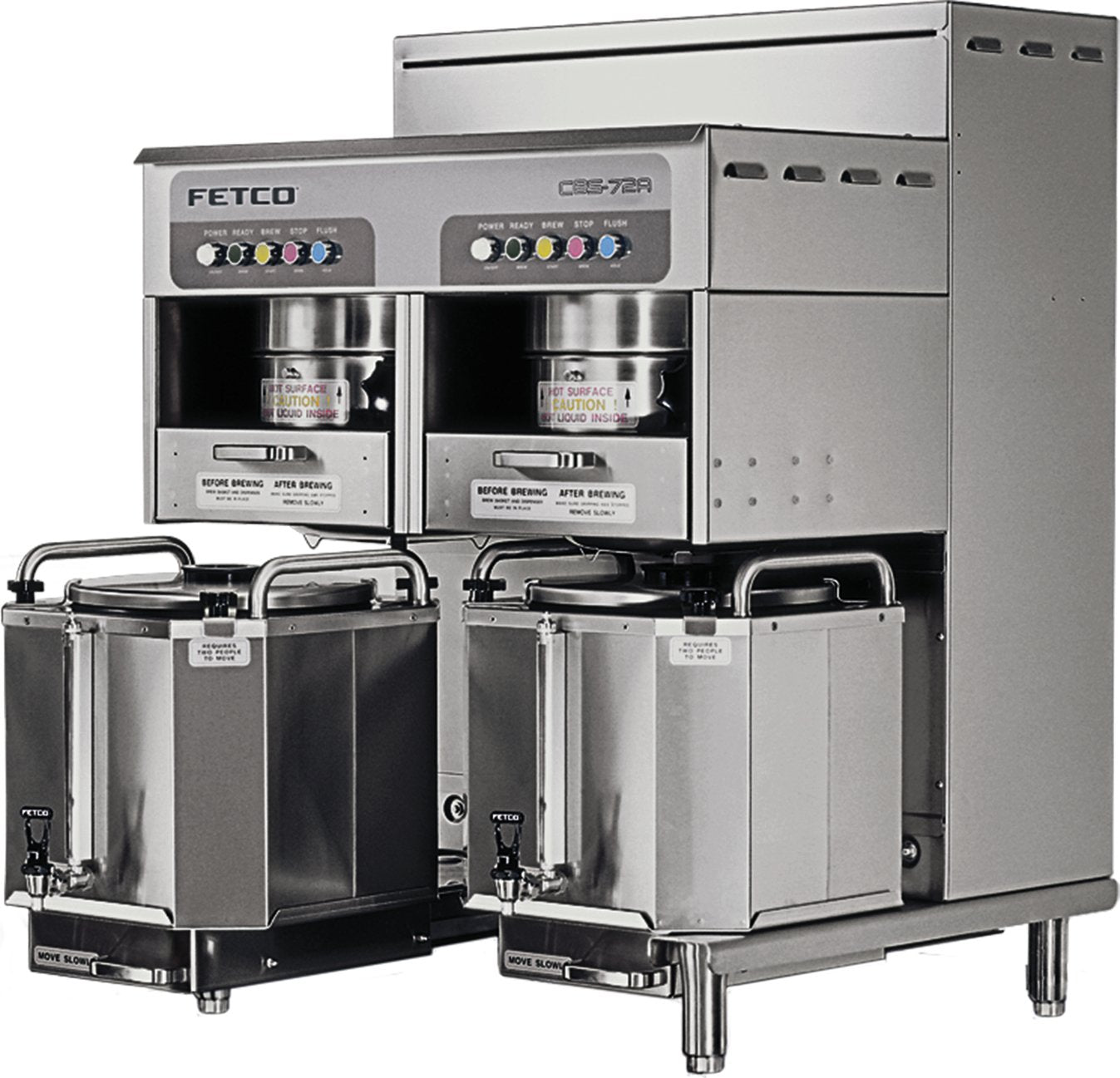 Fetco - High Volume Dual Station Coffee Brewing System 2 x (3x5) kW 120/208-240V - CBS-72A
