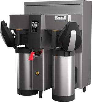 Fetco - Touchscreen Series Airpot Coffee Brewer Double Station 2 x 2.3 kW with Metal Brew Basket - CBS-2132XTS