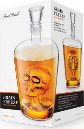 Final Touch - Brainfreeze Skull Decanter - FTA1864