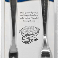 Final Touch - Mussel/Escargot Forks, Pack of 2 - DMF9103