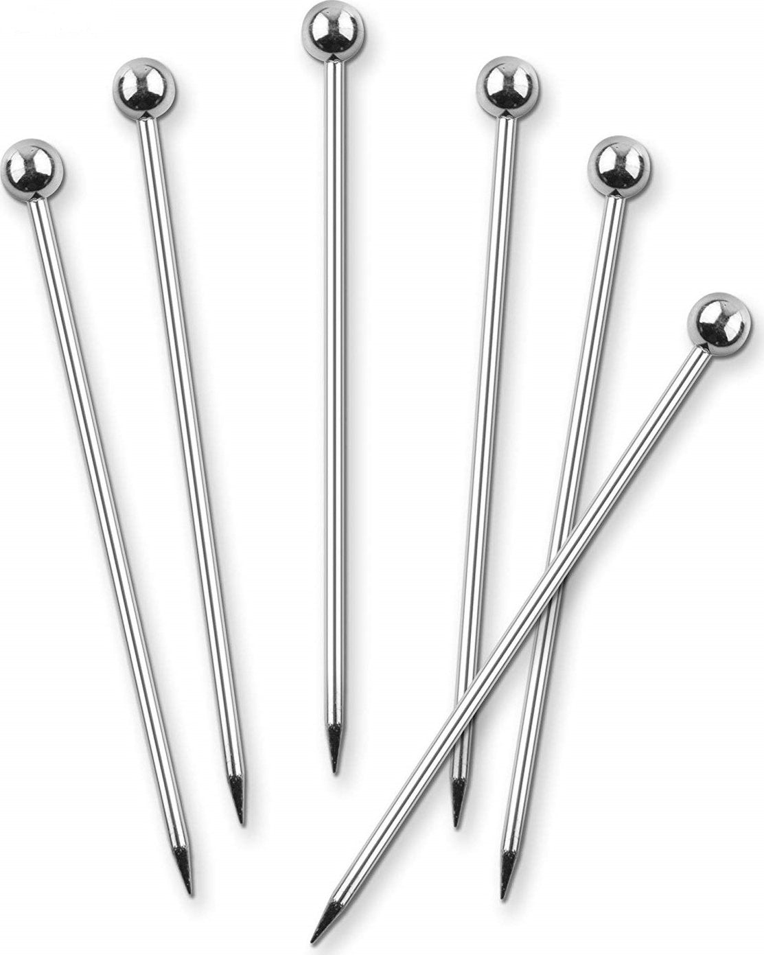 Final Touch - Stainless Steel Cocktail Picks Set of 6 - FTA7307