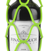 Final Touch - Up&Away Collapsible Silicone Bottle Bag Green - FTA1074