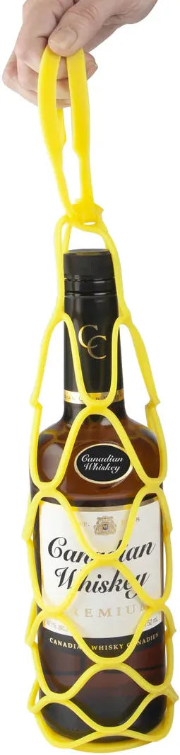 Final Touch - Up&Away Collapsible Silicone Bottle Bag Yellow - FTA1075